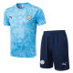 2025-26 Man City Light blue Training Short Suit #D25219