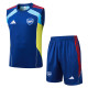 2025-26 ARS Fancy blue Tank top and shorts suit #D25218