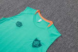 2025-26 Fluminense Green Tank top and shorts suit #D25217