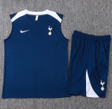 2025-26 TOT Royal blue Tank top and shorts suit #D25227