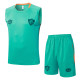 2025-26 Fluminense Green Tank top and shorts suit #D25217