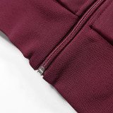 2025 Ad Oasis Brown Red Jacket #单夹克