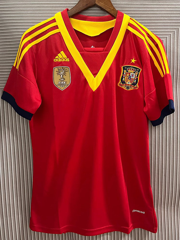 2013-2014 Spain Home Retro Soccer Jersey