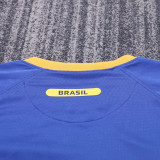 2010 Brazil Away Kids Retro Soccer Jersey