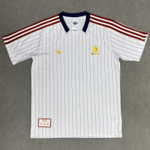 2025-26 Roma White Casual Edition Fans Training shirts