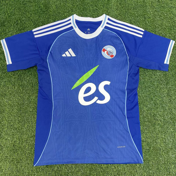 2025-26 Strasbourg Home Fans Soccer Jersey