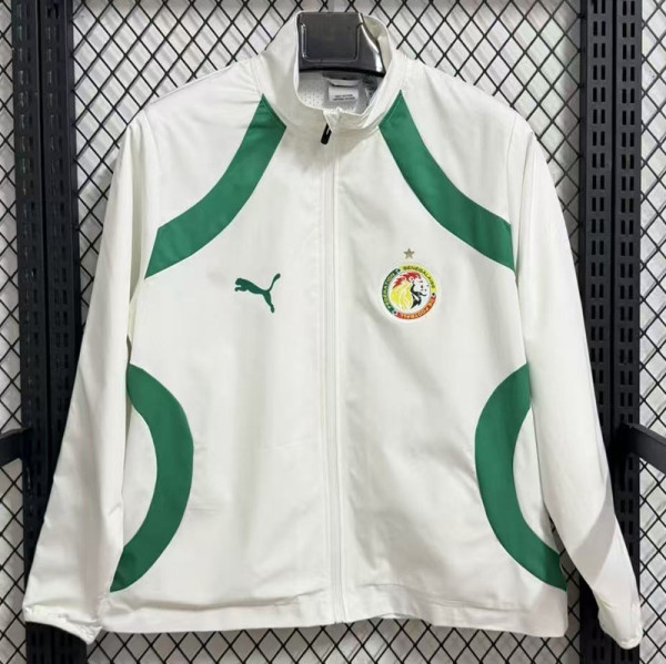 2025-26 Senegal White Windbreaker #L1081
