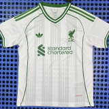 2025-26 LIV White Green Fans Training shirts