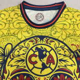 2025-26 Club America Yellow Halloween Fans Soccer Jersey