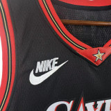 2025-26 76ERS MAXEY #0 Black Top Quality Hot Pressing NBA Jersey (V领)