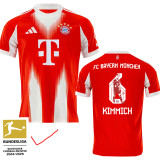 2025-26 Bayern Home Print Special Edition Photo Number Fans Soccer Jersey