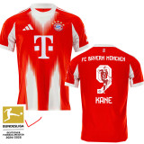 2025-26 Bayern Home Print Special Edition Photo Number Fans Soccer Jersey