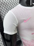 2025-26 Brazil Pink White Special Edition Player Version Soccer Jersey