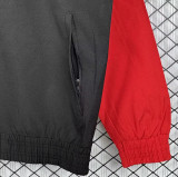1992-1993 Sevilla White Black Retro Windbreaker