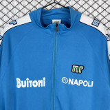 1987-1988 Napoli Blue Jacket (Buitoni广告)#单夹克