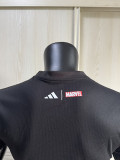 2025-26 RMA Black Joint Edition Player Version Training Shirts (漫威)