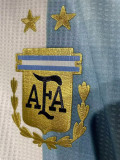2018 Argentina Home Player Version 球员 Retro Soccer Jersey