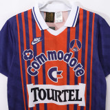 1993-1994 PSG Paris Home Retro Soccer Jersey