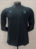 2025-26 LIV Black Casual Edition Player Version Training shirts (条纹)