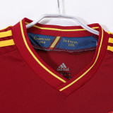 2012 Spain Home Retro Soccer Jersey