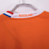 2008 Netherlands Home Retro Soccer Jersey