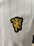 2025-26 Man Utd White Casual Edition Player Version Training shirts