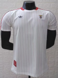 2025-26 Benfica White Casual Edition Player Version Training shirts