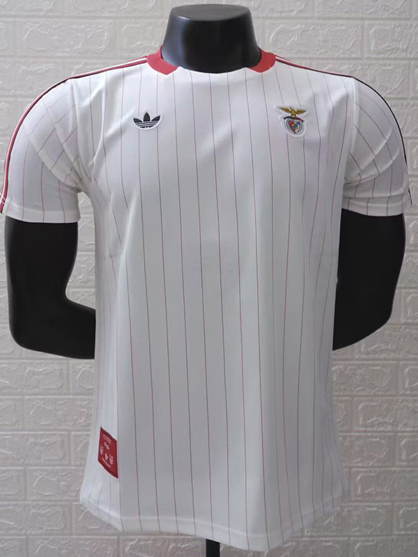 2025-26 Benfica White Casual Edition Player Version Training shirts