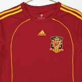 2008 Spain Home Retro Soccer Jersey