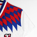 1995-1996 Lyon Home Retro Soccer Jersey