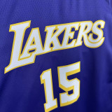 2025-26 Lakers REAVES #15 Purple Top Quality Hot Pressing NBA Jersey (Trapeze Edition) 飞人版