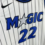 2025-26 Magic WAGNER #22 White Top Quality Hot Pressing NBA Jersey(条纹)