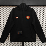 2025-26 Man Utd Black Hoody 黑色(加绒)