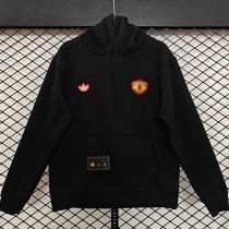 2025-26 Man Utd Black Hoody 黑色(加绒)
