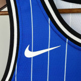 2025-26 Magic WAGNER #22 Blue Top Quality Hot Pressing NBA Jersey(条纹)