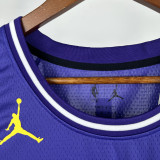 2025-26 Lakers BRYANT #24 Purple Top Quality Hot Pressing NBA Jersey (Trapeze Edition) 飞人版