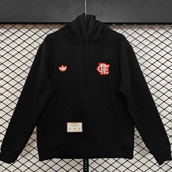 2025-26 Flamengo Black Hoody 黑色(加绒)