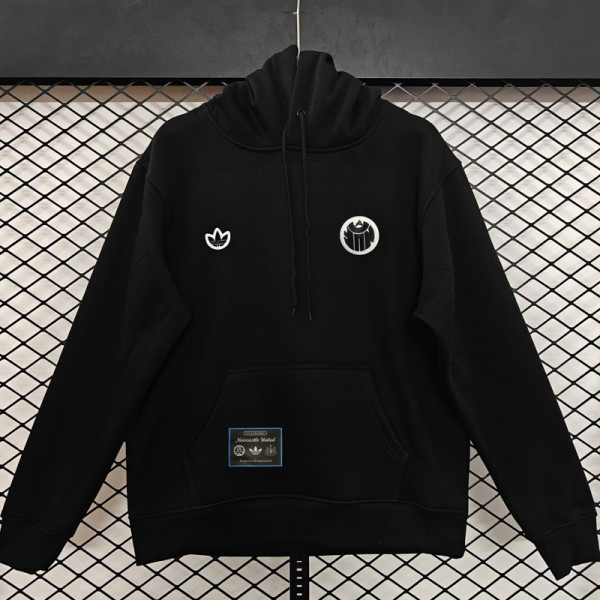 2025-26 Newcastle Black Hoody 黑色(加绒)