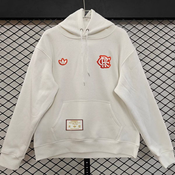 2025-26 Flamengo White Hoody 白色(加绒)