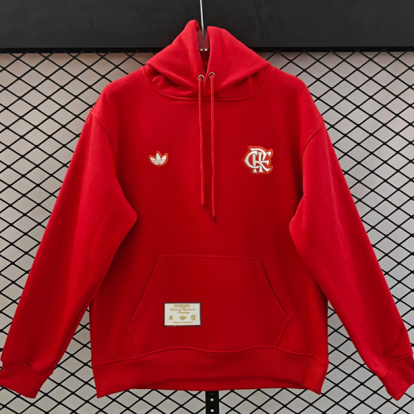 2025-26 Flamengo Red Hoody 红色(加绒)