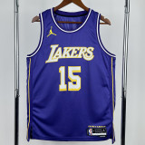 2025-26 Lakers REAVES #15 Purple Top Quality Hot Pressing NBA Jersey (Trapeze Edition) 飞人版