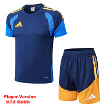 2025-26 AD Royal blue Player Version Training Short Suit (球员短套装)#D2505