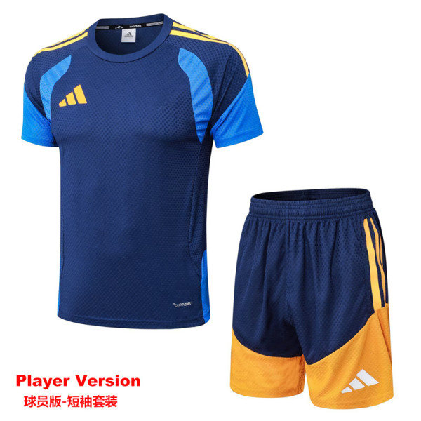 2025-26 AD Royal blue Player Version Training Short Suit (球员短套装)#D2505