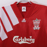 1992-1993 LIV Home Retro Soccer Jersey