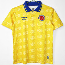 1994 Colombia Home Retro Soccer Jersey