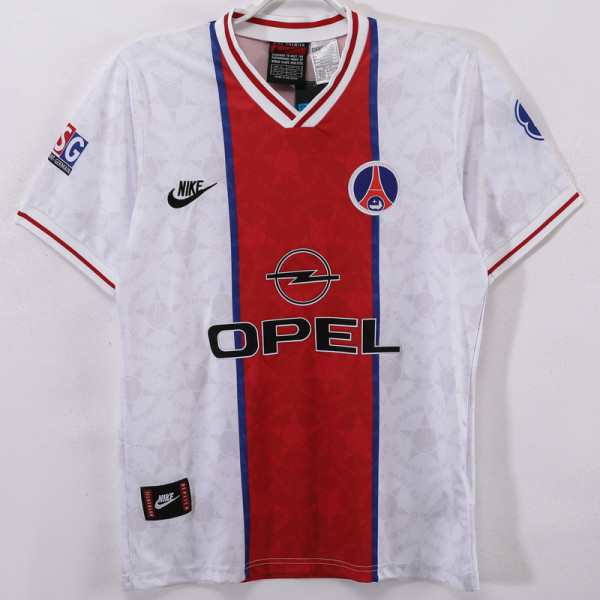1995-1996 PSG Paris Away Retro Soccer Jersey