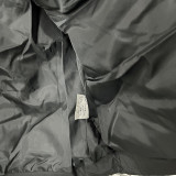 2025-26 XD9901 NK Black Hooded Cotton Coat #棉衣