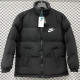 2025-26 X9002 NK Black Hooded Cotton Coat #棉衣