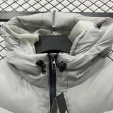 2025-26 LT871 NK Gray Hooded Cotton Coat #棉衣