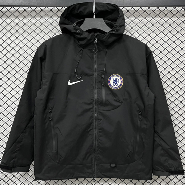 2025-26 CHE Black Outdoor Jackets #Y016冲锋衣